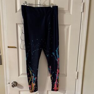 Terez Multicolor Splash Leggings